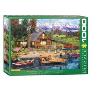 EUROGRAPHICS 1000 PIECE MOUNTAIN CABIN