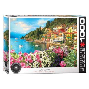 EUROGRAPHICS 1000 PIECE LAKE COMO ITALY