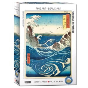 EUROGRAPHICS 1000 PIECE NARUTO WHIRLPOOL HIROSHIGE