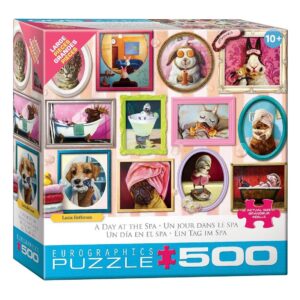EUROGRAPHICS 500 PIECE XL A DAY AT THE SPA