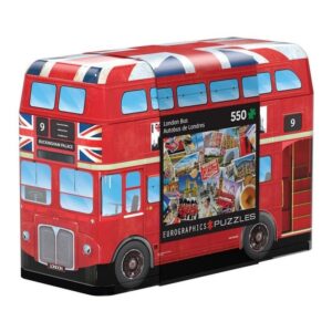 EUROGRAPHICS 550 PIECE LONDON BUS IN TIN