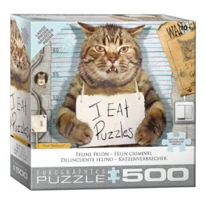 EUROGRAPHICS 500 PIECE FELINE FELON