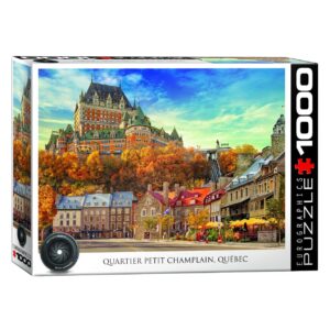 EUROGRAPHICS 1000 PIECE QUARTIER PETIT CHAMPLAIN QUEBEC