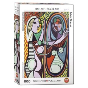 EUROGRAPHICS 1000 PIECE PICASSO GIRL BEFORE A MIRROR