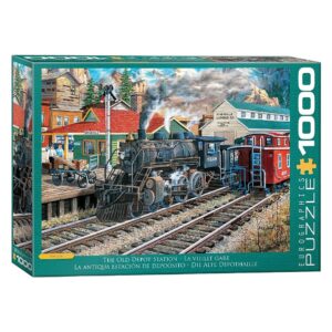 EUROGRAPHICS 1000 PIECE THE OLD DEPOT STATION