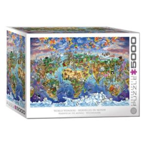 EUROGRAPHICS 5000 PIECE WORLD WONDERS