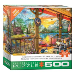 EUROGRAPHICS 500 PIECE XL EARLY MORNING FISHING