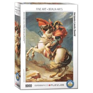 EUROGRAPHICS 1000 PIECE JL DAVID NAPOLEON CROSSING ALPS