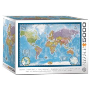 EUROGRAPHICS 5000 PIECE MAP OF THE WORLD