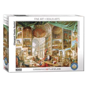 EUROGRAPHICS 1000 PIECE GALLERY VIEWS OF ANCIENT ROME PANINI