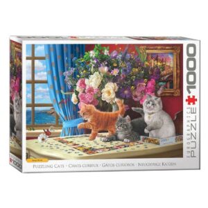 EUROGRAPHICS 1000 PIECE PUZZLING CATS