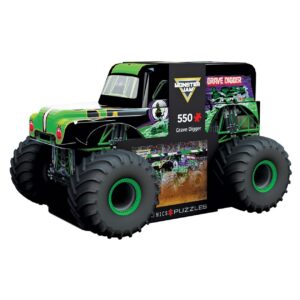 EUROGRAPHICS 550 PIECE MONSTER JAM GRAVE DIGGER IN TIN