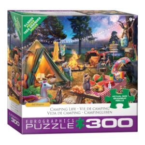 EUROGRAPHICS 300 PIECE XL CAMPING LIFE