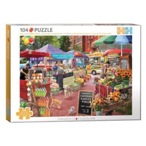 EUROGRAPHICS 104 PIECE A DAY AT THE FARMERS MARKET