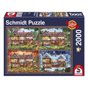SCHMIDT 2000 PIECE HOUSE OF FOUR SEASONS