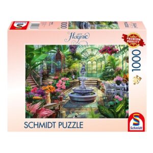 SCHMIDT 1000 PIECE HAYNIE VICTORIAN GREENHOUSE