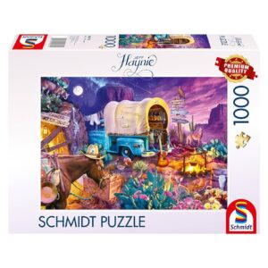 SCHMIDT 1000 PIECE HAYNIE WILD WEST CAMPOUT