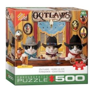 EUROGRAPHICS 500 PIECE XL OUTLAWS