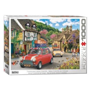 EUROGRAPHICS 1000 PIECE TRAVELLING MINI COOPER