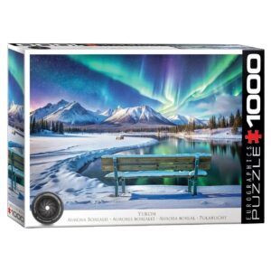 EUROGRAPHICS 1000 PIECE YUKON AURORA BOREALIS