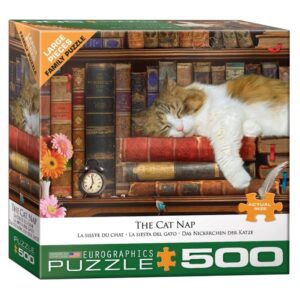 EUROGRAPHICS 500 PIECE THE CAT NAP