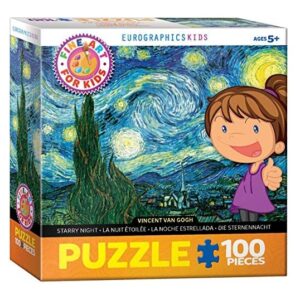 EUROGRAPHICS 100 PIECE VAN GOGH STARRY NIGHT
