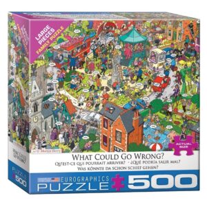 EUROGRAPHICS 500 PIECE XL WHAT COULD GO WRONG?