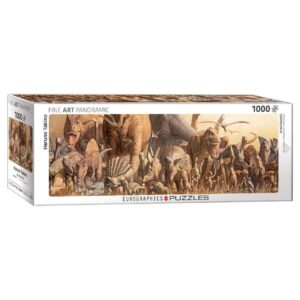 EUROGRAPHICS 1000 PIECE DINOSAURS PANORAMA