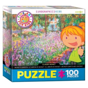 EUROGRAPHICS 100 PIECE MONET MONETS GARDEN