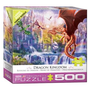 EUROGRAPHICS 500 PIECE XL DRAGON KINGDOM