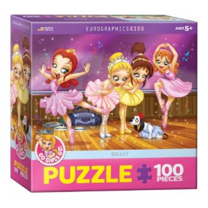EUROGRAPHICS 100 PIECE BALLET GO GIRLS GO!