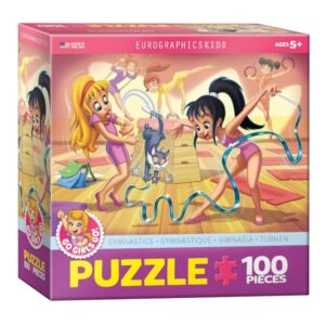 EUROGRAPHICS 100 PIECE GYMNASTICS GO GIRLS GO!