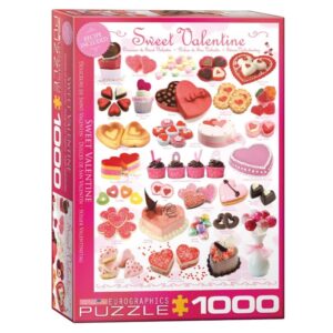 EUROGRAPHICS 1000 PIECE SWEET VALENTINE
