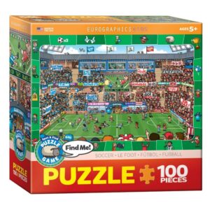 EUROGRAPHICS 100 PIECE SOCCER SPOT & FIND