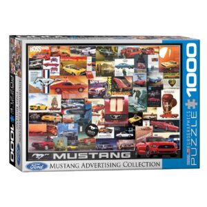 EUROGRAPHICS 1000 PIECE MUSTANG ADVERTISING