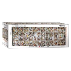 EUROGRAPHICS 1000 PIECE PANORAMA SISTINE CHAPEL