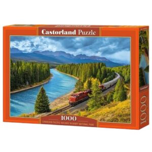 CASTORLAND 1000 PIECE CANADIAN PACIFIC RAILWAY IN BANFF