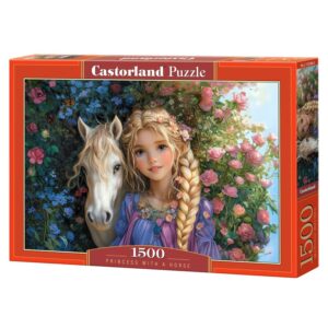 CASTORLAND 1500 PIECE PRINCESS WITH A HORSE