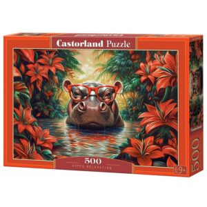 CASTORLAND 500 PIECE HIPPO RELAXATION
