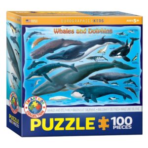 EUROGRAPHICS 100 PIECE WHALES & DOLPHINS