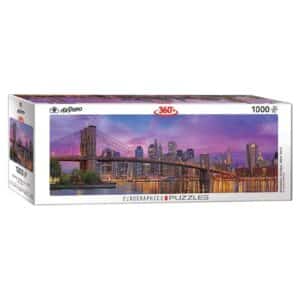 EUROGRAPHICS 1000 PIECE 360 BROOKLYN BRIDGE PANAROMA PANORAMA
