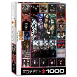 EUROGRAPHICS 1000 PIECE KISS ALBUM COLLAGE
