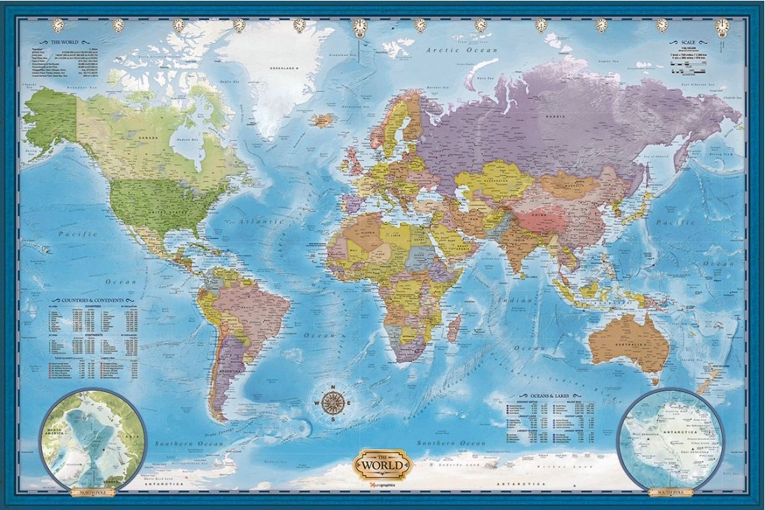 EUROGRAPHICS 5000 PIECE MAP OF THE WORLD - Image 2