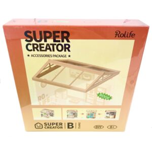 ROBOTIME DIY PLASTIC KIT ROOF