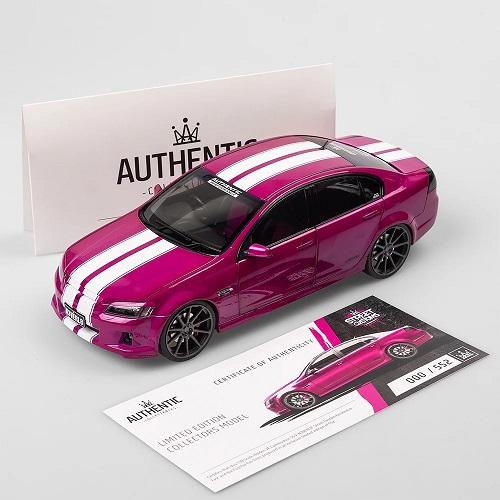 AUTHENTIC 1:18 HOLDEN VE COMMODORE SS V "N3VERL8" STREET CUSTOM (ACD18HVE1SC) - Image 7