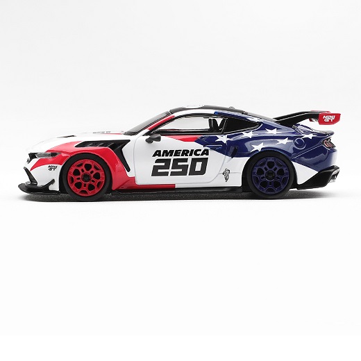 MINI GT 1:64 FORD MUSTANG GTD AMERICA 250 USA EXCLUSIVE (MGT01301) - Image 3