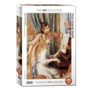 EUROGRAPHICS 1000 PIECE GIRLS AT THE PIANO, PIERRE-AUGUSTE RENOIR