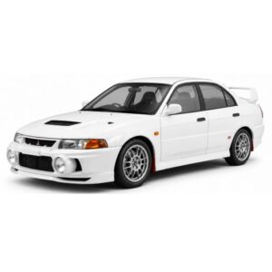MOTORHELIX 1:18 MITSUBISHI LANCER EVOLUTION IV GSR SCOTIA WHITE W DYNO