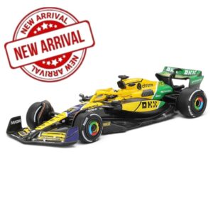 MINI GT 1:64 MCLAREN MCL38 #81 2024 F1 MONACO GP 2ND PLACE OSCAR PIASTRI (MGT01165-L)