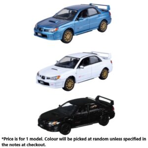 MOTORMAX 1:24 2006 SUBARU IMPREZA WRX STI ASSTD (#73330)